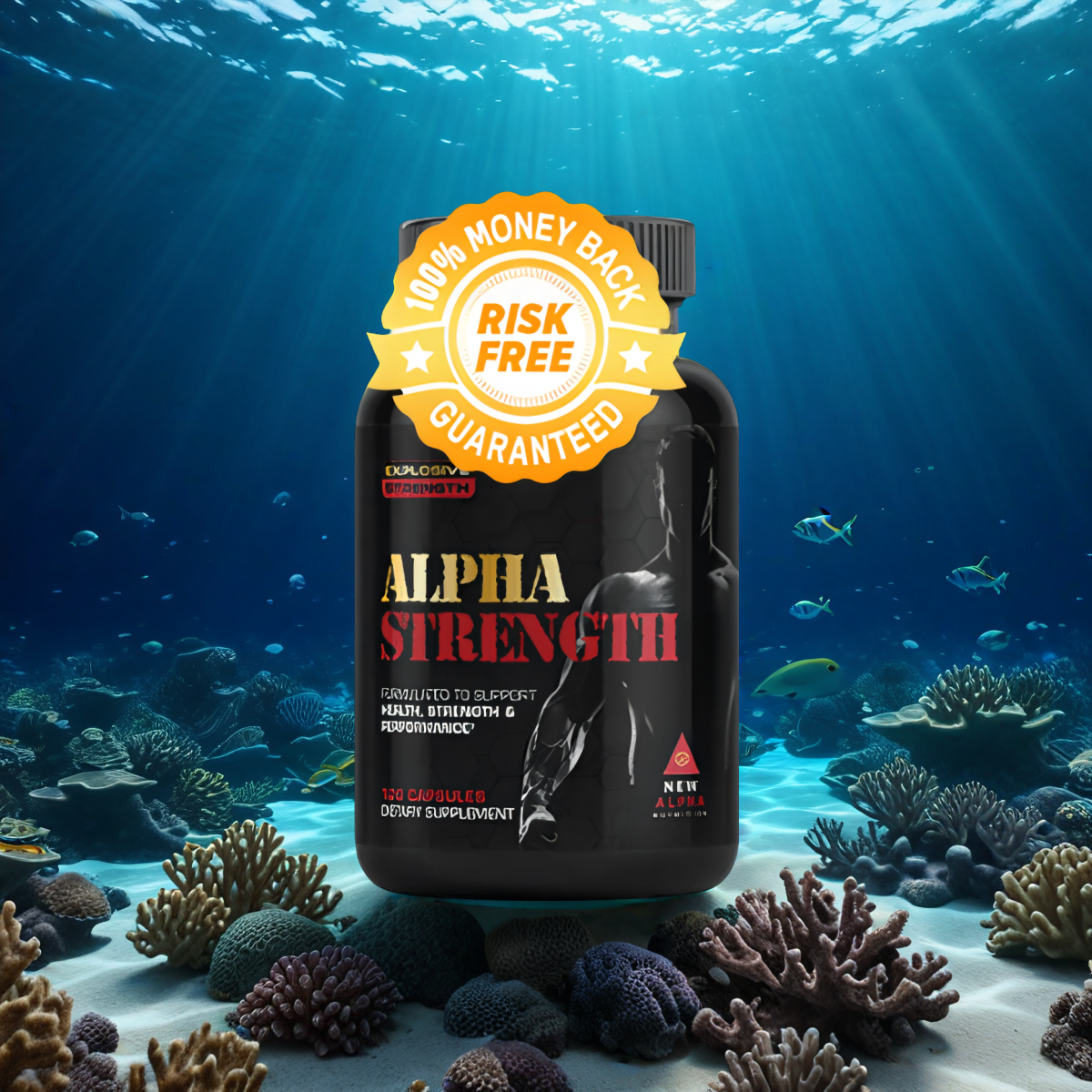 Alpha Strength 1 bottle