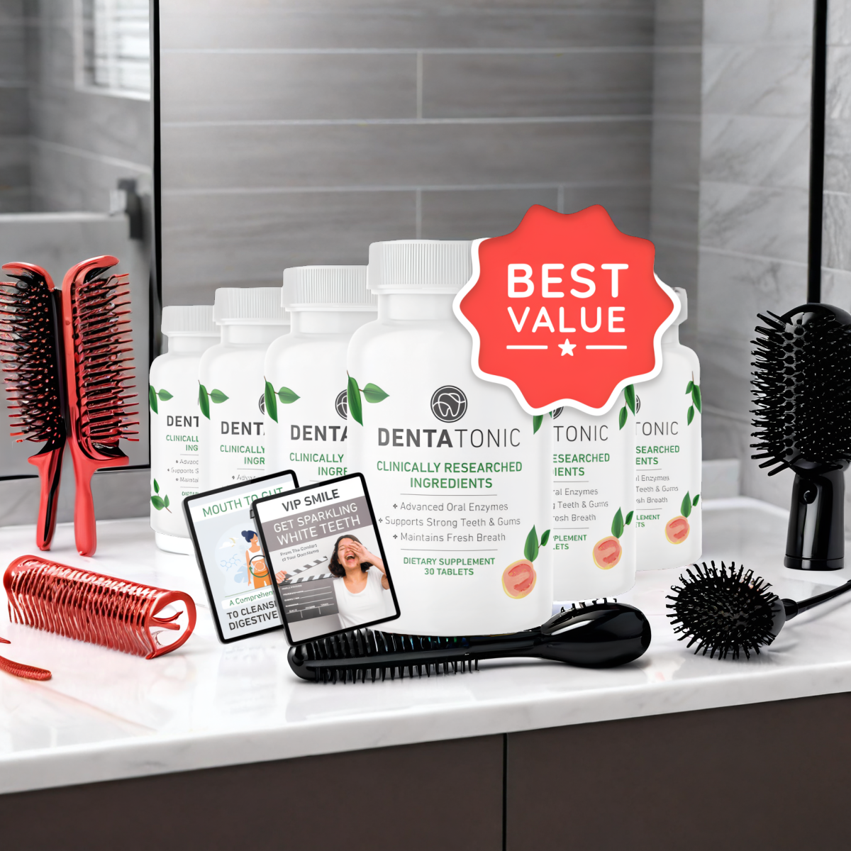 DentaTonic - 6 Bottles + 2  Ebooks