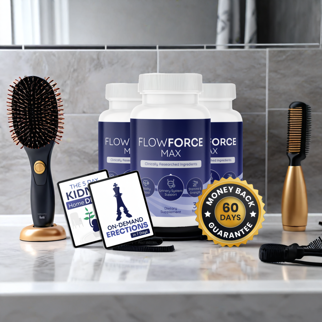 FlowForce Max - 3 Bottles + 2  Ebooks