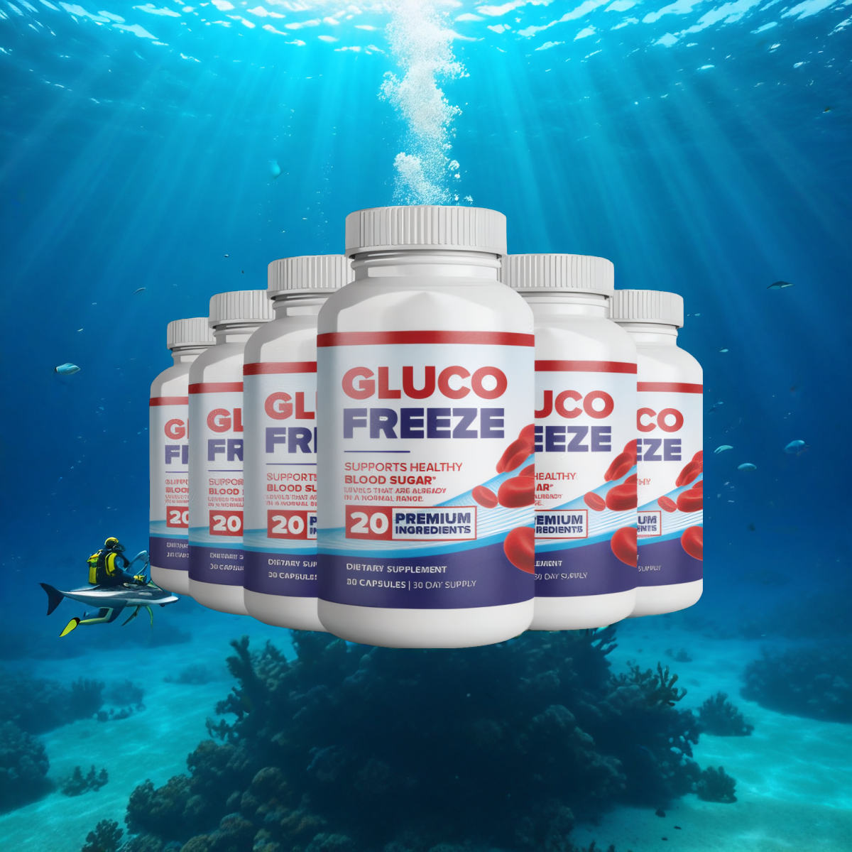 Glucoze - 6 Bottles - 90 Day Supply