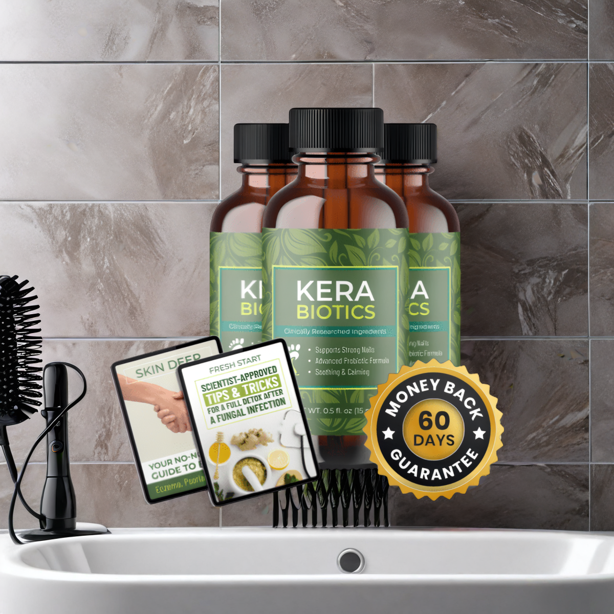 KeraBiotics - 3 Bottles