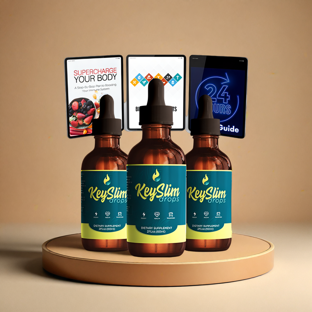 Keyslim Drops - 3 Bottles + 3 Digital Bonuses