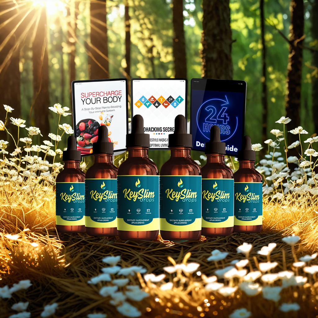 Keyslim Drops - 6 Bottles + 3 Digital Bonuses