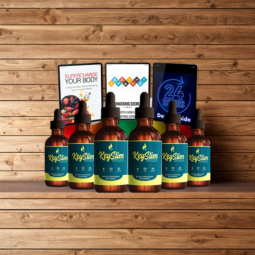 Keyslim Drops - 6 Bottles + 3 Digital Bonuses