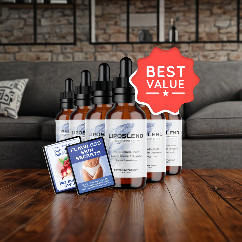 LipoSlend - 6 Bottles + 2  Ebooks