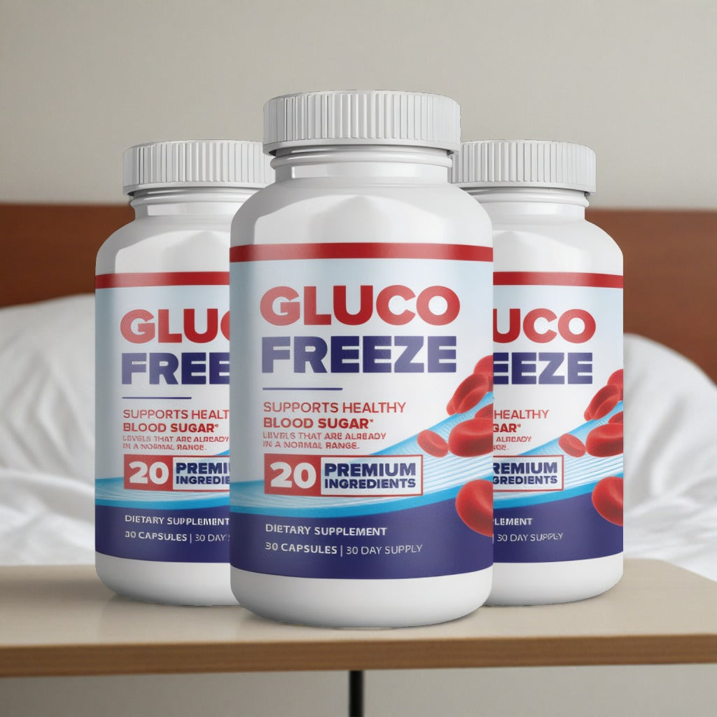 Glucoze - 3 Bottles - 60 Day Supply
