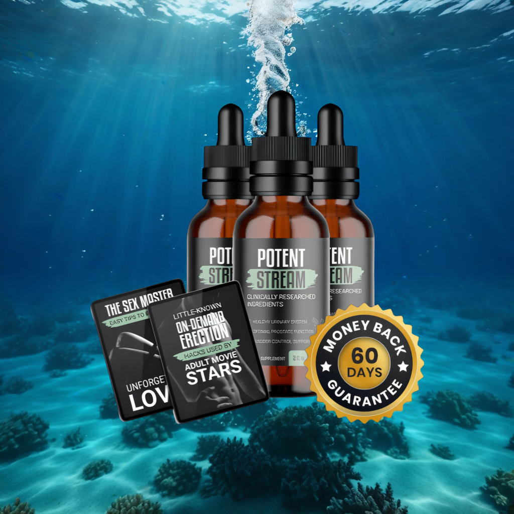 PotentStream - 3 Bottles + 2  Ebooks