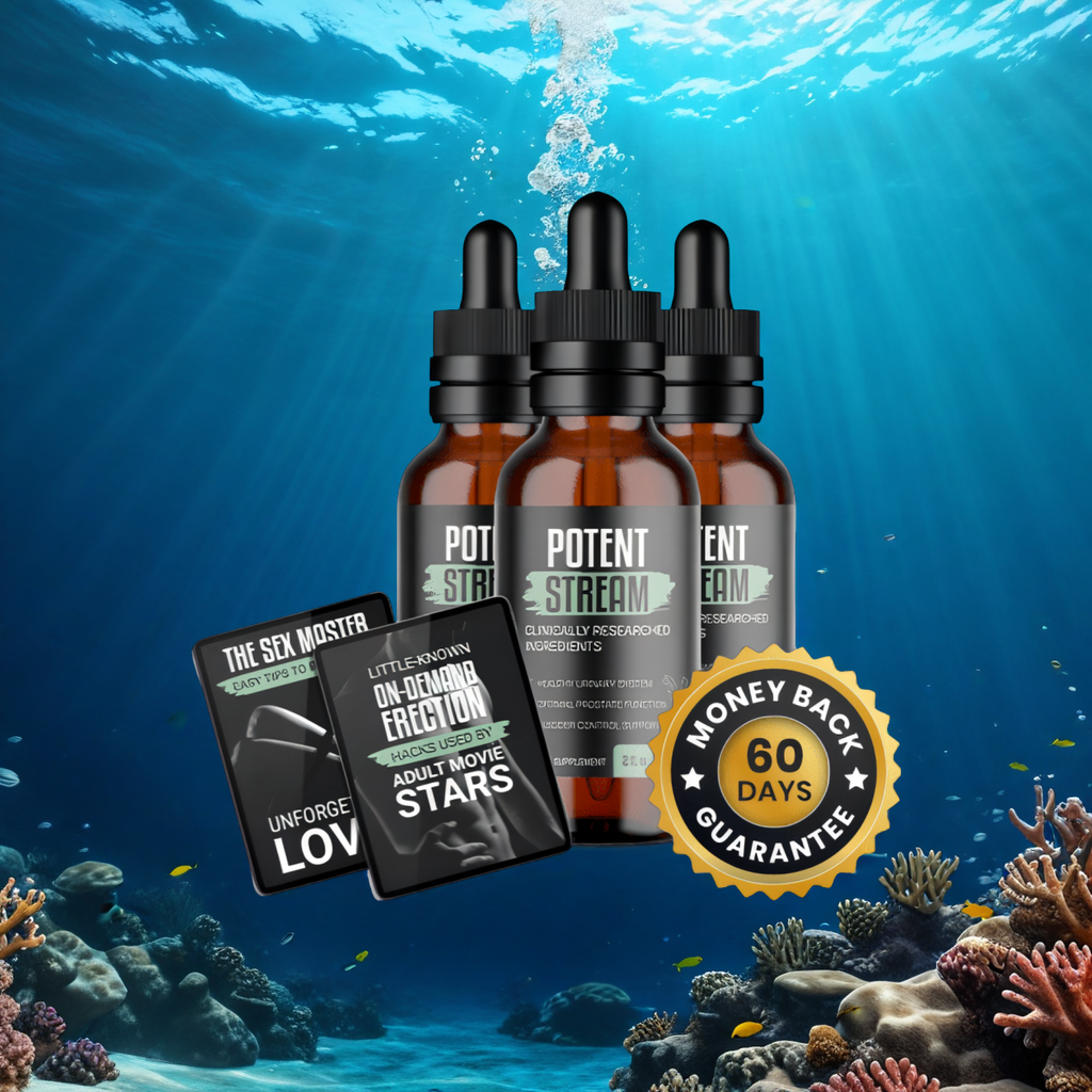 PotentStream - 3 Bottles + 2  Ebooks