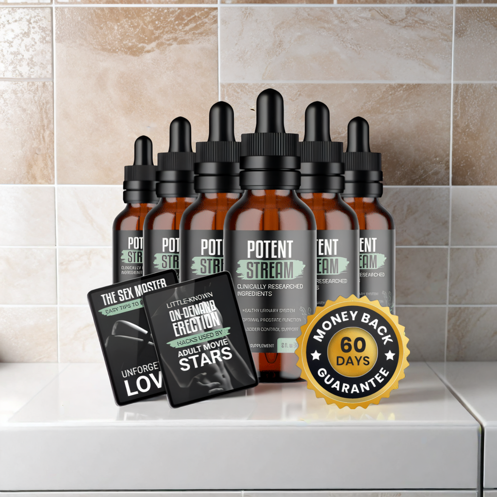 PotentStream - 6 Bottles + 2  Ebooks