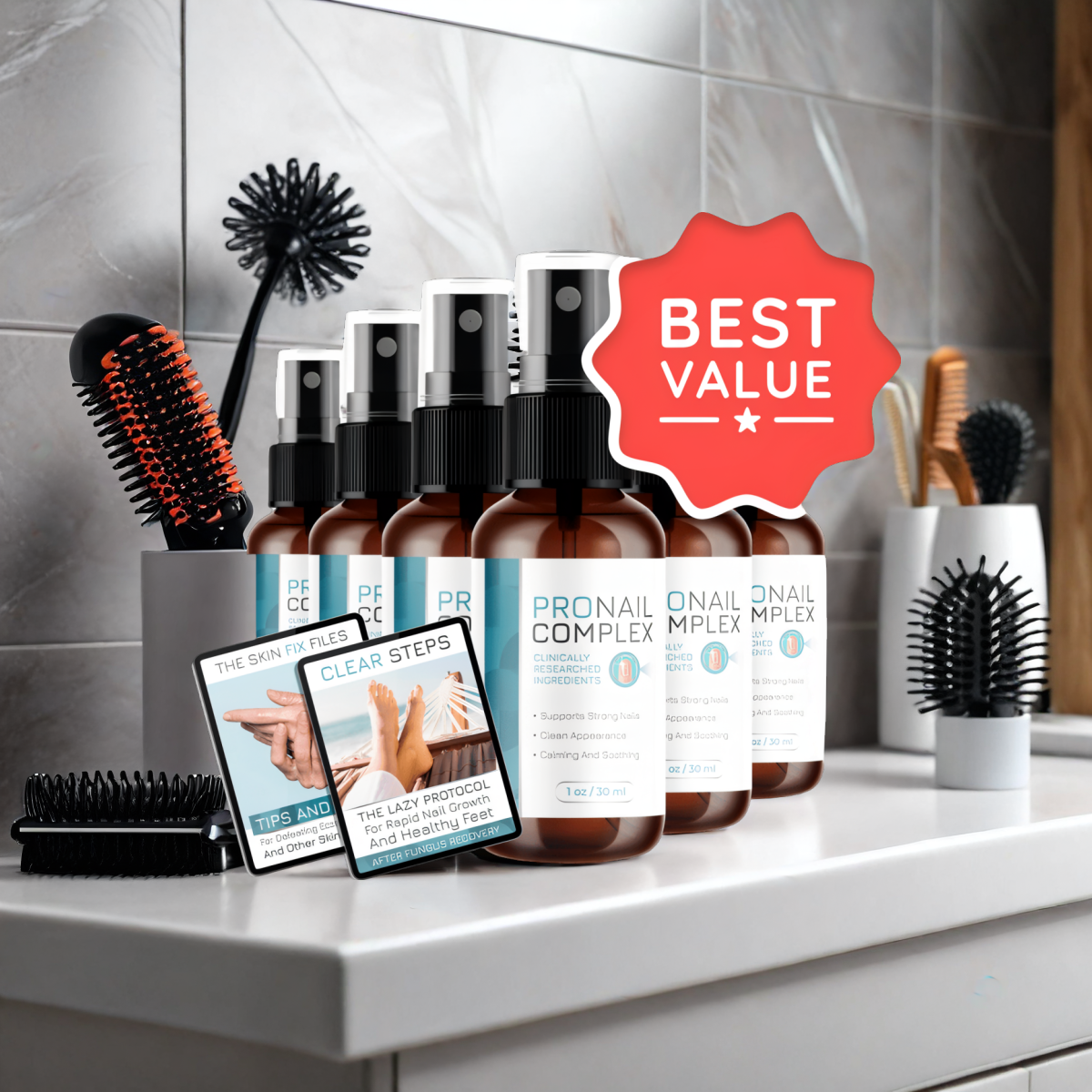 ProNail Complex - 6 Bottles + 2  Ebooks